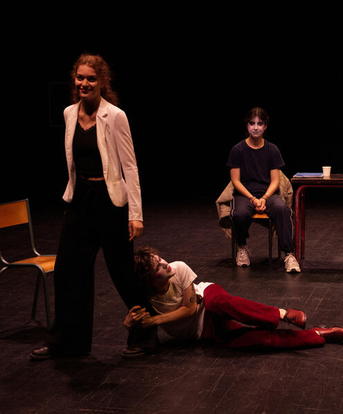 Le jeune fanatique des Illusions comiques (photo d'Ines Stineau)